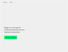 Tablet Screenshot of budgyapp.com